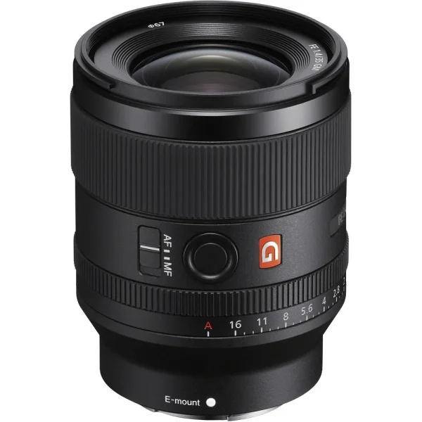 عدسة سوني FE 35 مم f/1.4 GM